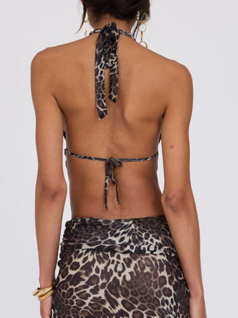 Tiger Mist Leopard Pearl Top - Picture 2 of 8